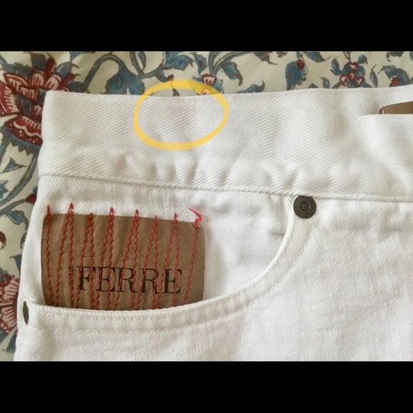 Gianfranco Ferre denim miniskirt Size IT40/26 - Picture 5 of 5